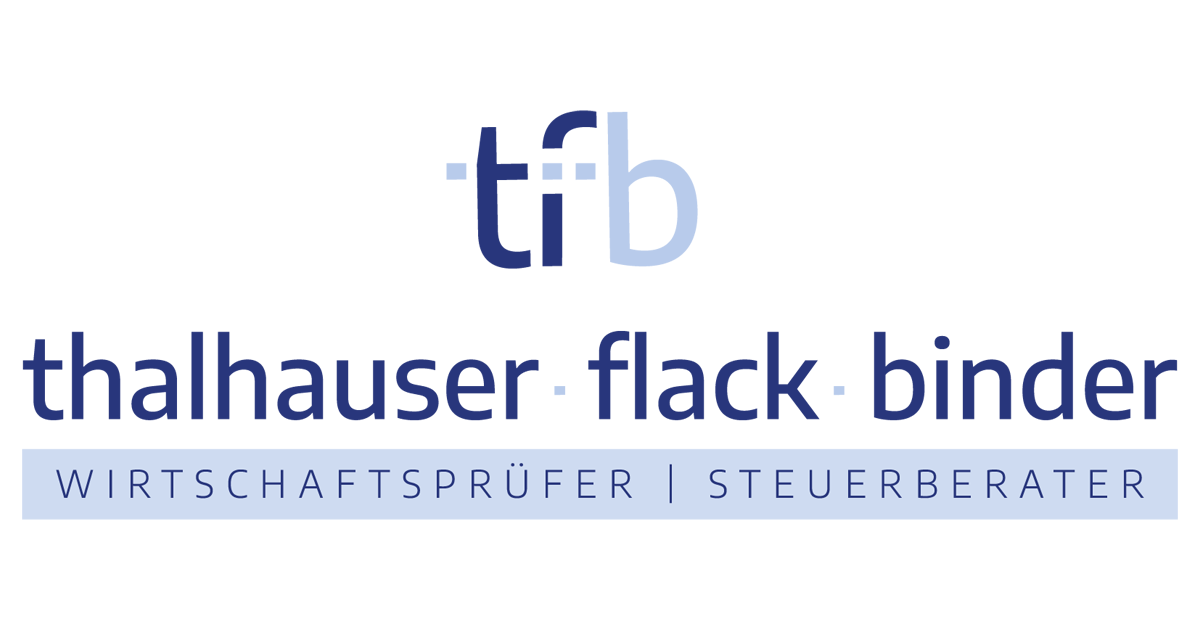 THALHAUSER • FLACK • BINDER PartG mbB Wirtschaftsprüfer • Steuerberater